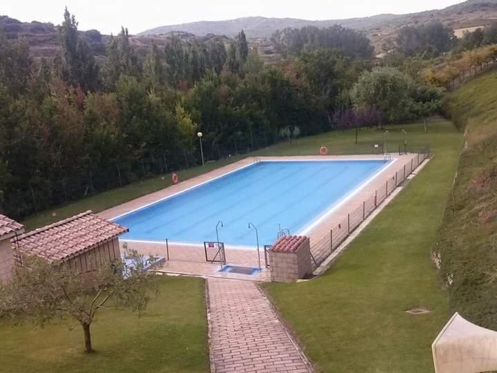 Villa La Posadica Casa Aldabe à San Martín de Unx Extérieur photo